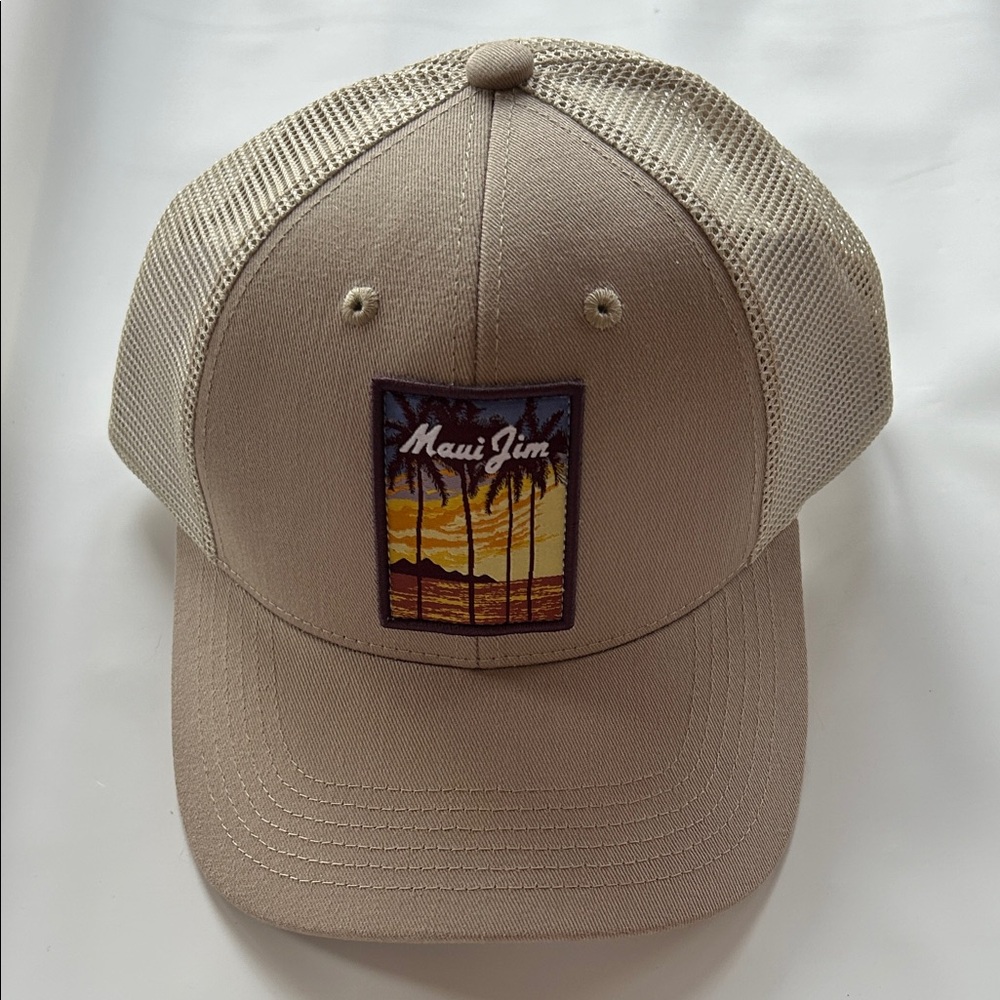 Maui Jim Khaki Mesh Back Cap